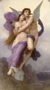Le ravissement de Psyche ángel William Adolphe Bouguereau desnudo Pinturas al óleo
